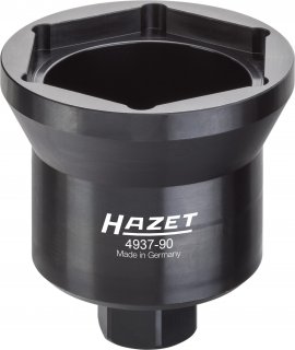 HAZET Nkw Achsmutter-Steckschlüssel 4937-90 ∙ SW 90 mm