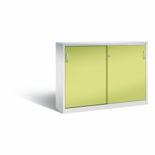 C+P Akten-Sideboard 21471200S10279 2x3OH 1200x1600x400mm lgr/cgn