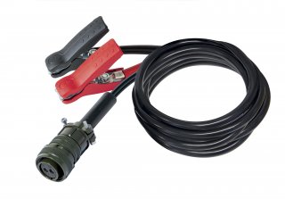 Kabel 5.0m - 4mm² + Klemmen/Stecker 2-polig für GYSFLASH XTREM