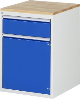 Schubladenschrank L5.8 | B580xT650xH825mm | B-Top-25mm | 1xSchublade-TA | 1xTür