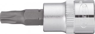 VIGOR T Schraubendreher-Einsatz ∙ V2194N ∙ 3/8 Zoll (10 mm) Vierkant hohl ∙ Tamper Resistant TORX® Profil ∙ SW T45H