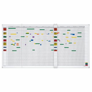 magnetoplan Personalplaner 3703455 5Tage/Woche für 45Mitarbeiter