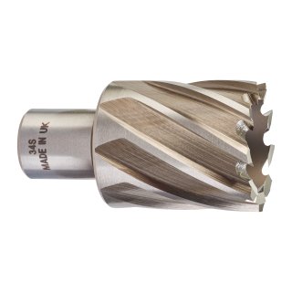 KERNLOCHBOHRER 34X30MM HSS KURZ