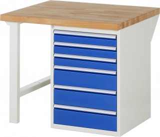 Werkbank 7515A1 | B1000xT900xH890mm | 6xSchublade-TA