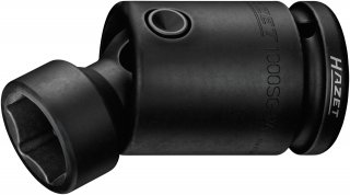 HAZET Schlag- | Maschinenschrauber Gelenk-Steckschlüsseleinsatz 1000SG-24 ∙ 3/4 Zoll (20 mm) Vierkant hohl ∙ Außen Sechskant Pro