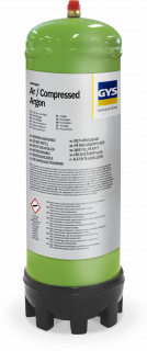 Einweggasflasche - Argon pur - 2,2 L (*)