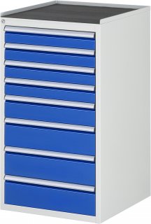 Schubladenschrank L7.8 | B580xT650xH1035mm | MT-Top-25mm | 8xSchublade-TA