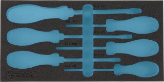 HAZET 2-Komponenten Weichschaumeinlage 163-184L ∙ L x B: 342 mm x 172 mm