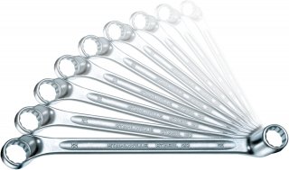 Doppelringschlüssel-Satz StahlwilleSTABIL 20a/6 1/4x5/16-7/8x15/16 6 St.