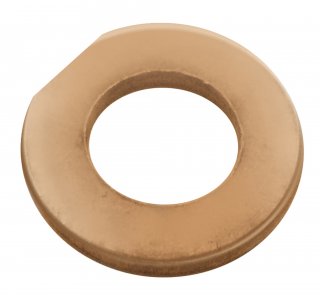 100 Kupferringe - Ø 8 x 16 mm