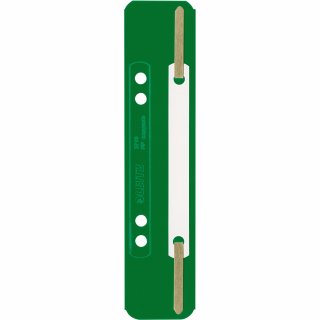 Leitz Heftstreifen kurz 37100055 35x158mm PP gn 25 St./Pack.