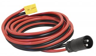 Kabel 5,0 m - 16 mm² + NATO-Anschlussstecker - für GYSFLASH HF