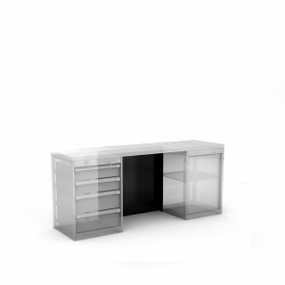 Rückwand für Werkstattwagen