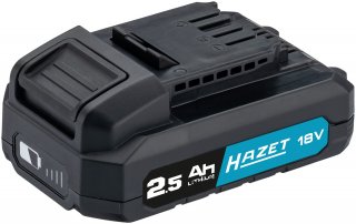 HAZET Li-Ionen Akku Pack 9500-025 ∙ L x B x H: 120 mm x 75 mm x 50 mm