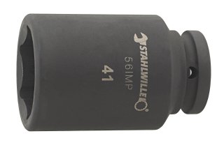 IMPACT-Steckschlüsseleinsatz 3/4 27mm L.100mm