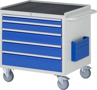 Montagewagen XL3.11 | B770xT650xH795mm | 5xSchublade-TA | MT-Top-25mm
