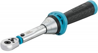 HAZET Drehmomentschlüssel mit Bit-Umschaltknarre 5107B-3CT ∙ Drehmomentbereich min-max: 1 – 9 Nm ∙ Genauigkeit: 4% ∙ 1/4 Zoll (6