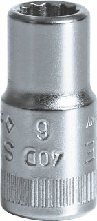 1/4" Steckschlüsseleinsatz SW 6mm L.23mm