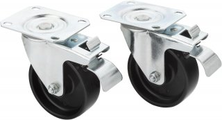 VIGOR Lenkrolle (Paar) ∙ für Servicewagen V4758 ∙ V5180 ∙ 2-teilig ∙ Anzahl Werkzeuge: 2