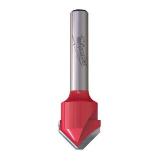 V-Nutfräser für Aluminium 8 mm