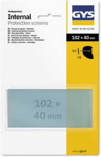 5 Innenscheiben (102x40 mm) - TECHNO 11