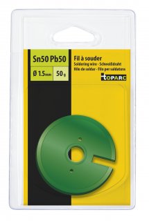 Drahtspule - Ø 1,5 mm - 50 g - 50% Zinn