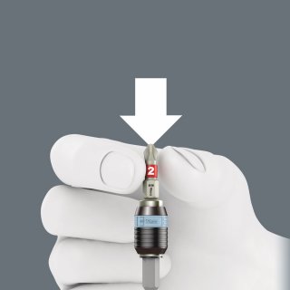 3888/4/1 K Rapidaptor Universalhalter | Edelstahl | 1/4" x 50 mm