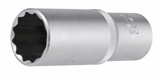 Steckschlüsseleinsatz | 1/2" | Zwölfkant | 21 mm | tief Steckschlüsseleinsatz | 1/2" | Zwölfkant | 21 mm | tief