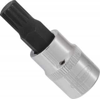 VIGOR Innenvielzahn Schraubendreher-Einsatz ∙ XZN ∙ V6109 ∙ 3/8 Zoll (10 mm) Vierkant hohl ∙ Innen Vielzahn Profil XZN ∙ SW M9
