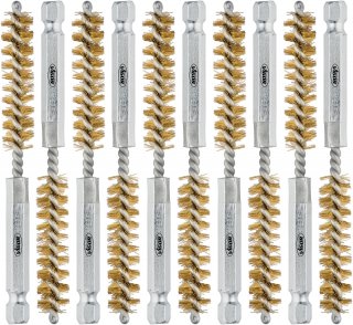 VIGOR Messingbürsten Satz ⌀ 10 mm ∙ V4646M-10