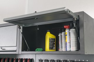 VIGOR Schrankwand-Kombination ∙ Kompakt-Paket ∙ Holz ∙ V6000-3 ∙ L x B x H: 1952 mm x 526 mm x 1980 mm