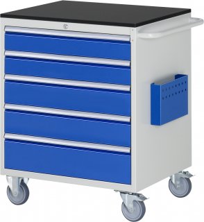 Montagewagen XL5.11 | B770xT650xH970mm | 5xSchublade-TA | M-Top-20mm