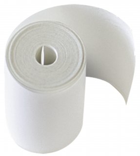 2 Papierrollen - Ø 25mm - B. 37mm - L. 7,5mm - für BT551
