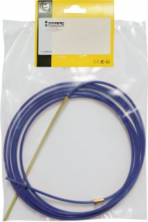 Drahtführungsseele - Edelstahl/Alu - 3 m - Ø 0,6/0,8 mm - blau - Erg.