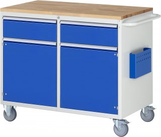 Montagewagen LL5.8.8 | B1145xT650xH975mm | 2xSchublade-TA | 2xTüren | B-Top-25mm