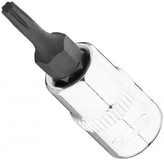 VIGOR Schraubendrehereinsatz ∙ V7037-IP10 ∙ 1/4 Zoll (6,3 mm) Vierkant hohl ∙ Innen TORX® Plus Profil ∙ SW T10+