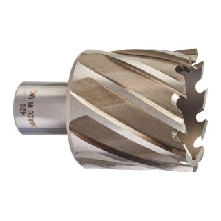 KERNLOCHBOHRER 42X30MM HSS KURZ