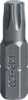 Bit-Schraubendrehereinsatz T30 6kant C 6,3 L.25mm