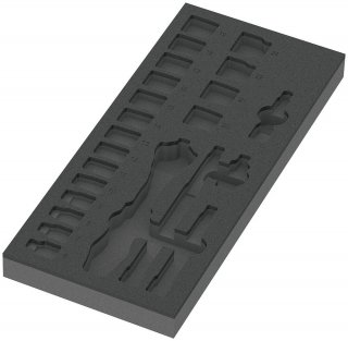 9821 Schaumstoffeinlage 8000 B Zyklop Knarre 3/8" Set 1 | ohne Wer