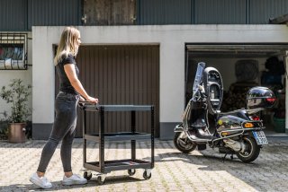 VIGOR Servicewagen ∙ V4758 ∙ L x B x H: 763 mm x 443 mm x 843 mm