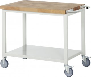 Fahrbare Aktions Werkbank 8000 | B1000xT700xH880mm | Ablageboden Metall