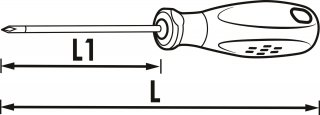 VIGOR VDE T Schraubendreher ∙ V2031-T20 ∙ Innen TORX® Profil ∙ SW T20