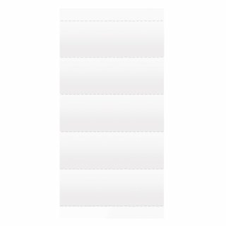 Falken Beschriftungsschild 11288172 60x20mm Papier weiß 100 St./Pack.