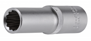 Steckschlüsseleinsatz | 1/2" | Zwölfkant | 13 mm | tief Steckschlüsseleinsatz | 1/2" | Zwölfkant | 13 mm | tief