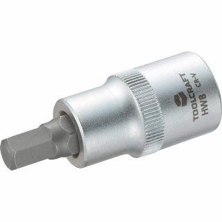 TOOLCRAFT Steckschlüssel 816158 1/2Zoll 8mm
