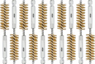 VIGOR Messingbürsten Satz ⌀ 14 mm ∙ V4646M-14