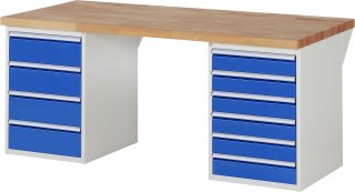 Werkbank 7821A3 | B2000xT900xH890mm | 10xSchublade-TA
