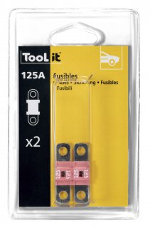 2 Sicherungen - 125 A - GYSFLASH 100.12 HF - Blister