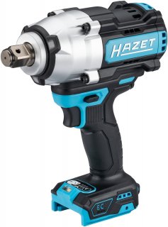 HAZET Akku Schlagschrauber 9513-2100 ∙ Lösemoment maximal [Nm]: 2100 Nm ∙ 3/4 Zoll (20 mm) Vierkant massiv ∙ L x B x H: 209 mm x
