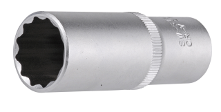 Steckschlüsseleinsatz | 1/2" | Zwölfkant | 20 mm | tief Steckschlüsseleinsatz | 1/2" | Zwölfkant | 20 mm | tief